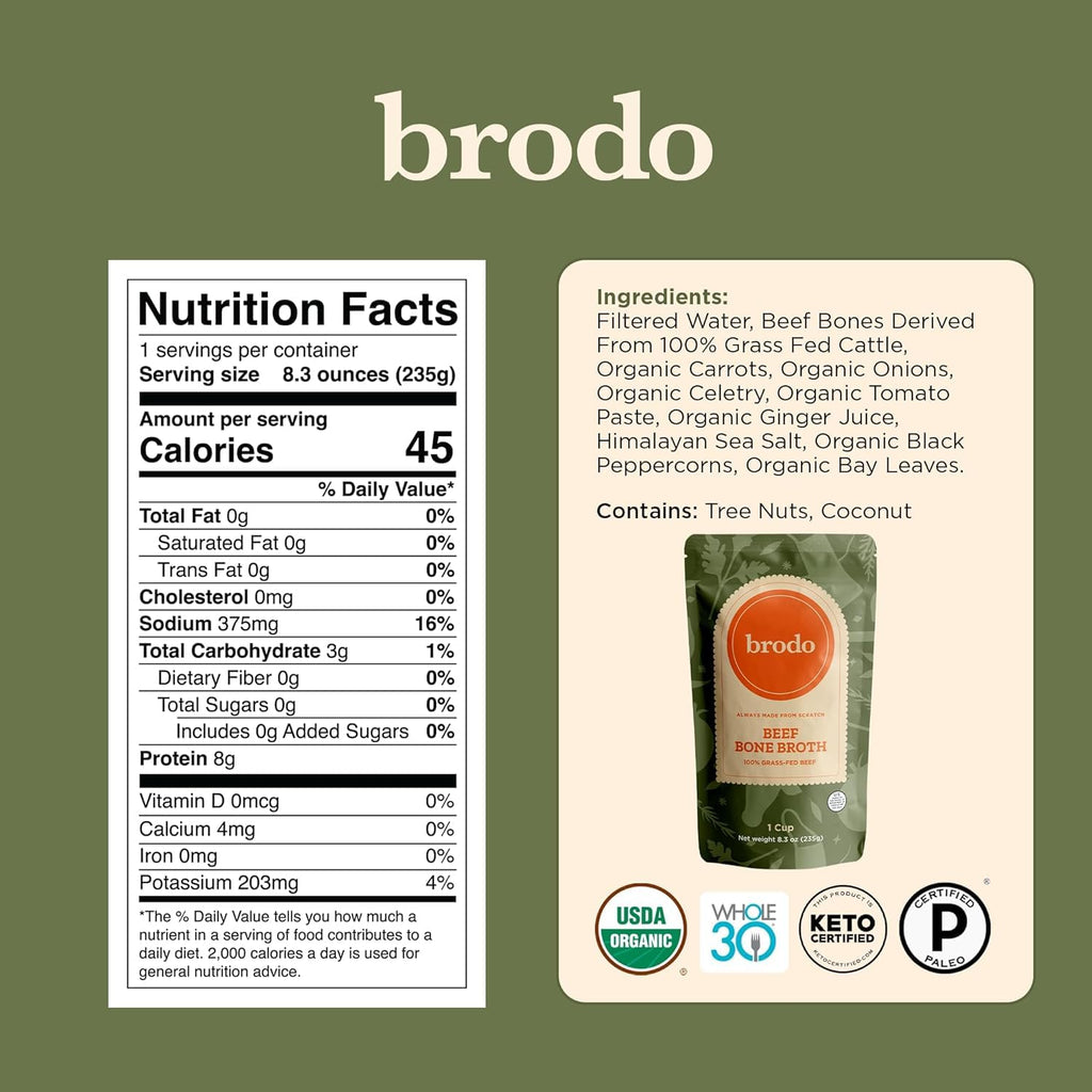 Bone Broth Variety Pack 4 x 25 oz C692