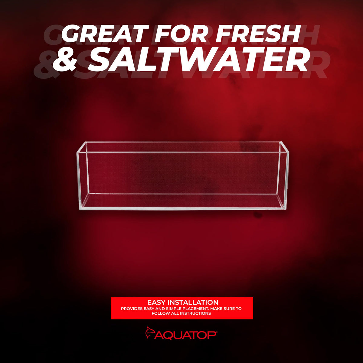 High Clarity Glass 12 gal Fish Tank U51623