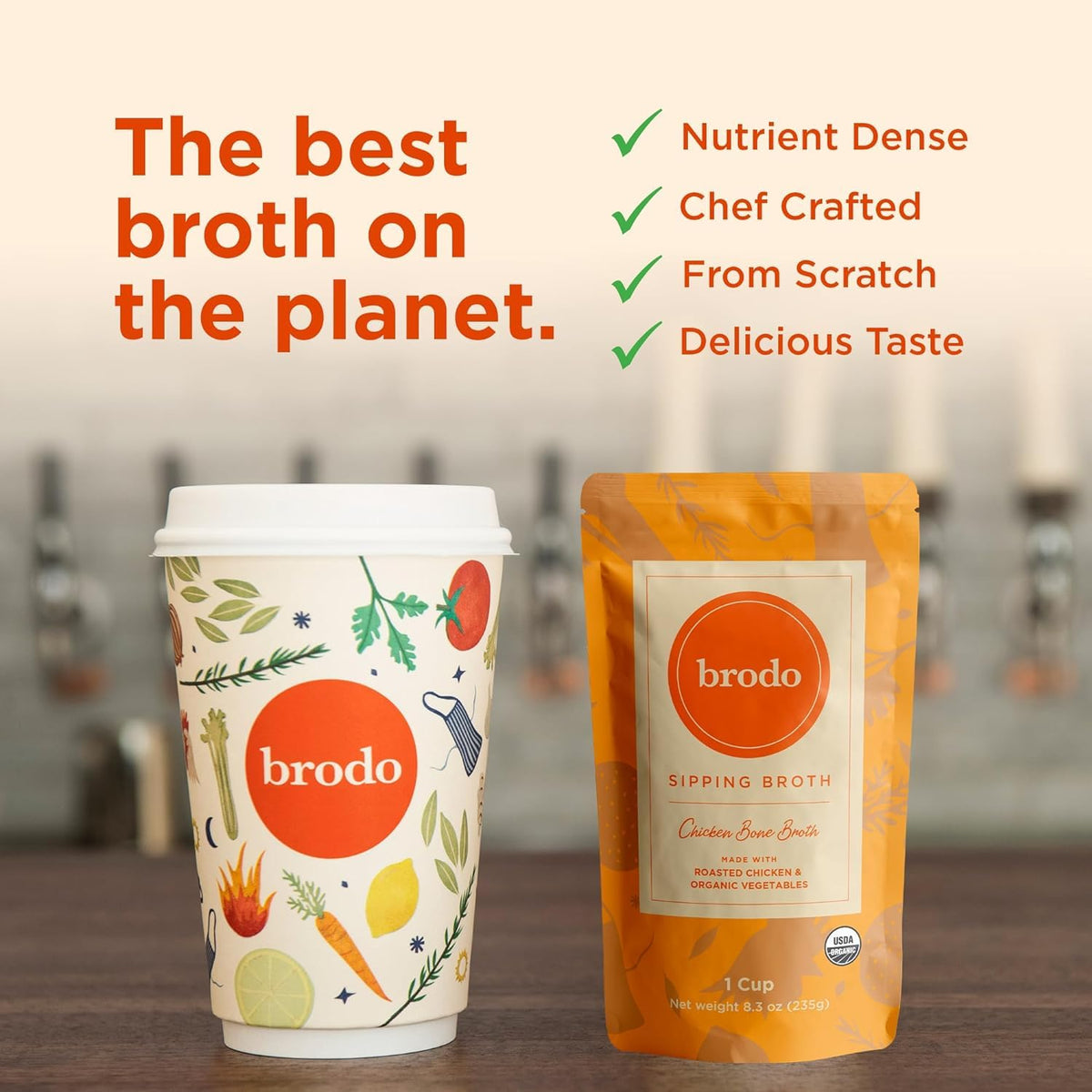 Bone Broth Variety Pack 4 x 25 oz C692
