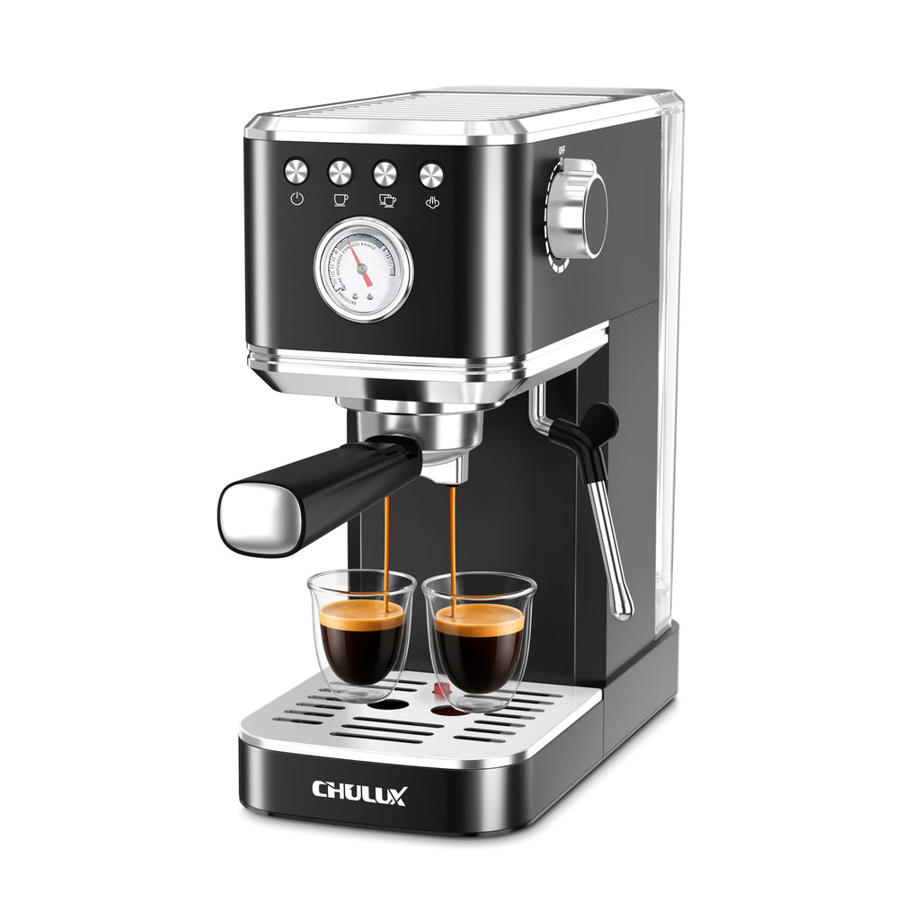 Slim Espresso Machine with Milk Frother A522