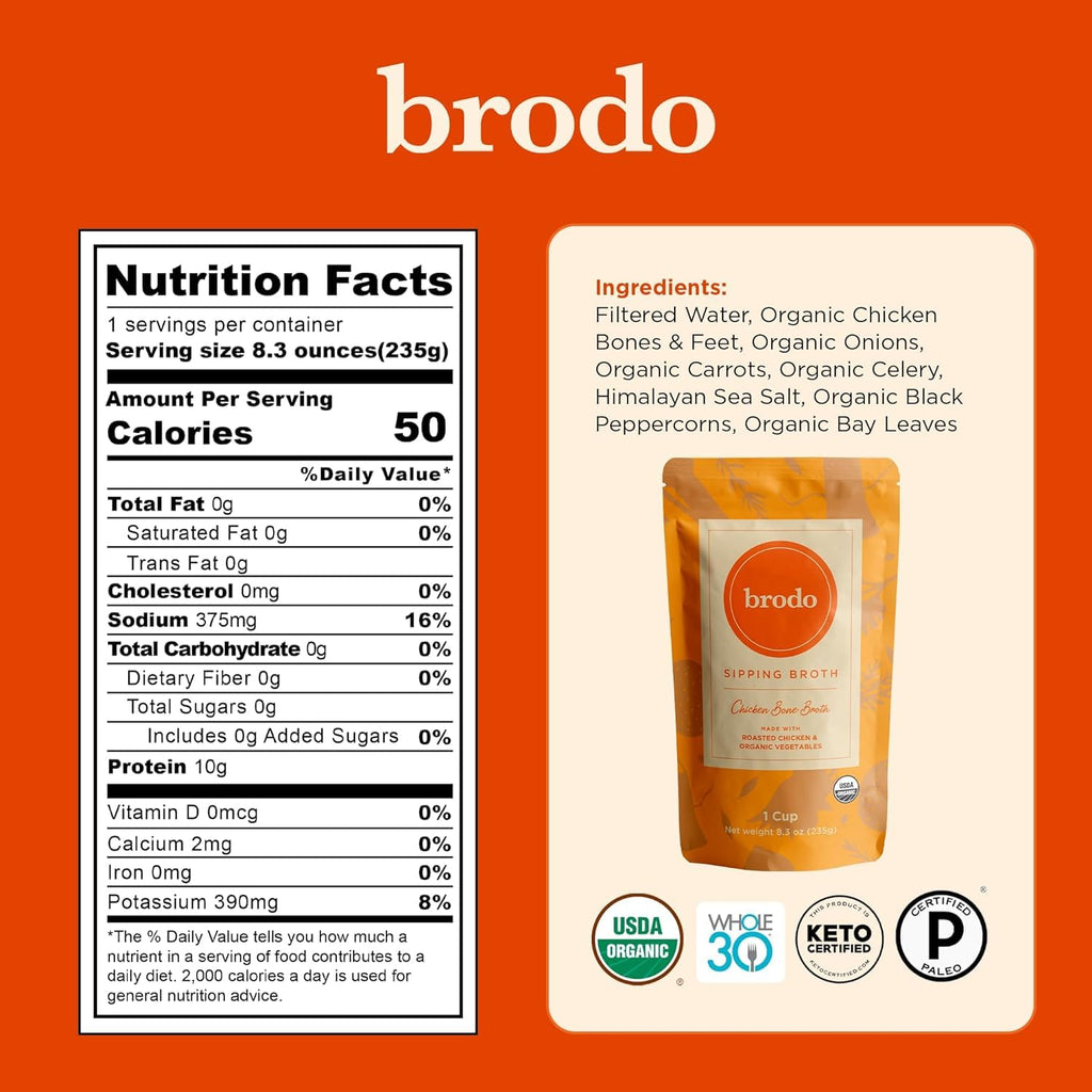 Bone Broth Variety Pack 4 x 25 oz C692