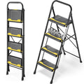4 Step Ladder Black J389