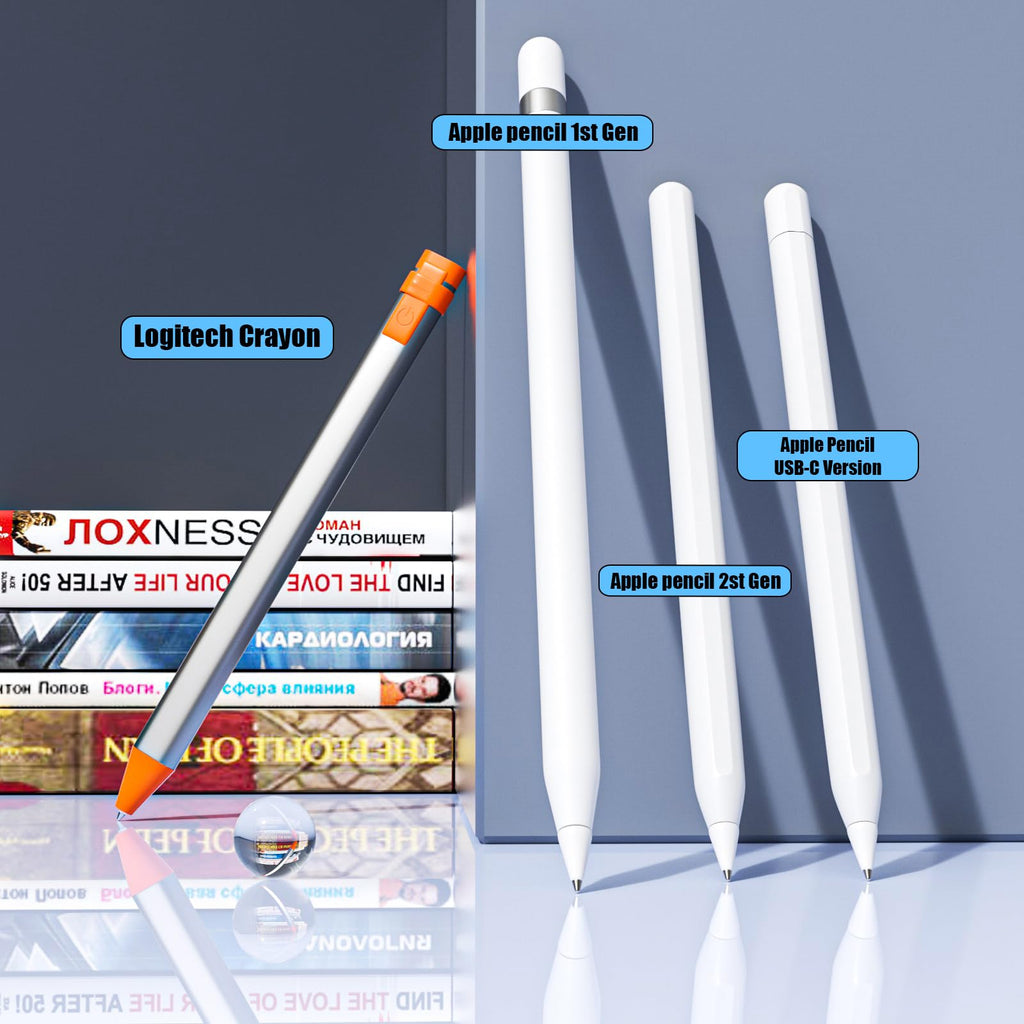 Fine Point Pencil Tips for Apple Pencil 1st 2nd Generation USB-C, White E546008
