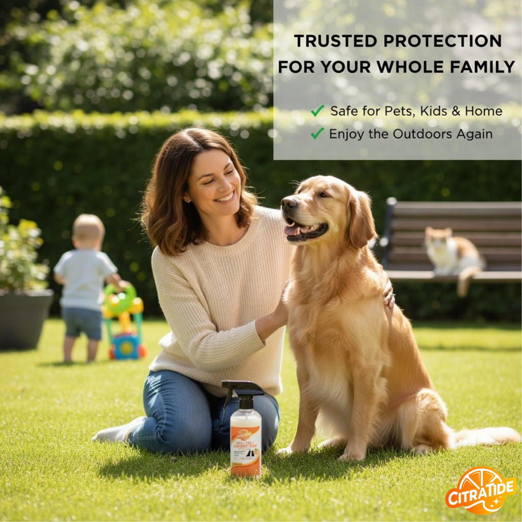 Plant-Based Cedarwood & Citrus Flea Tick & Mosquito Spray for Dogs 16 fl oz P23470