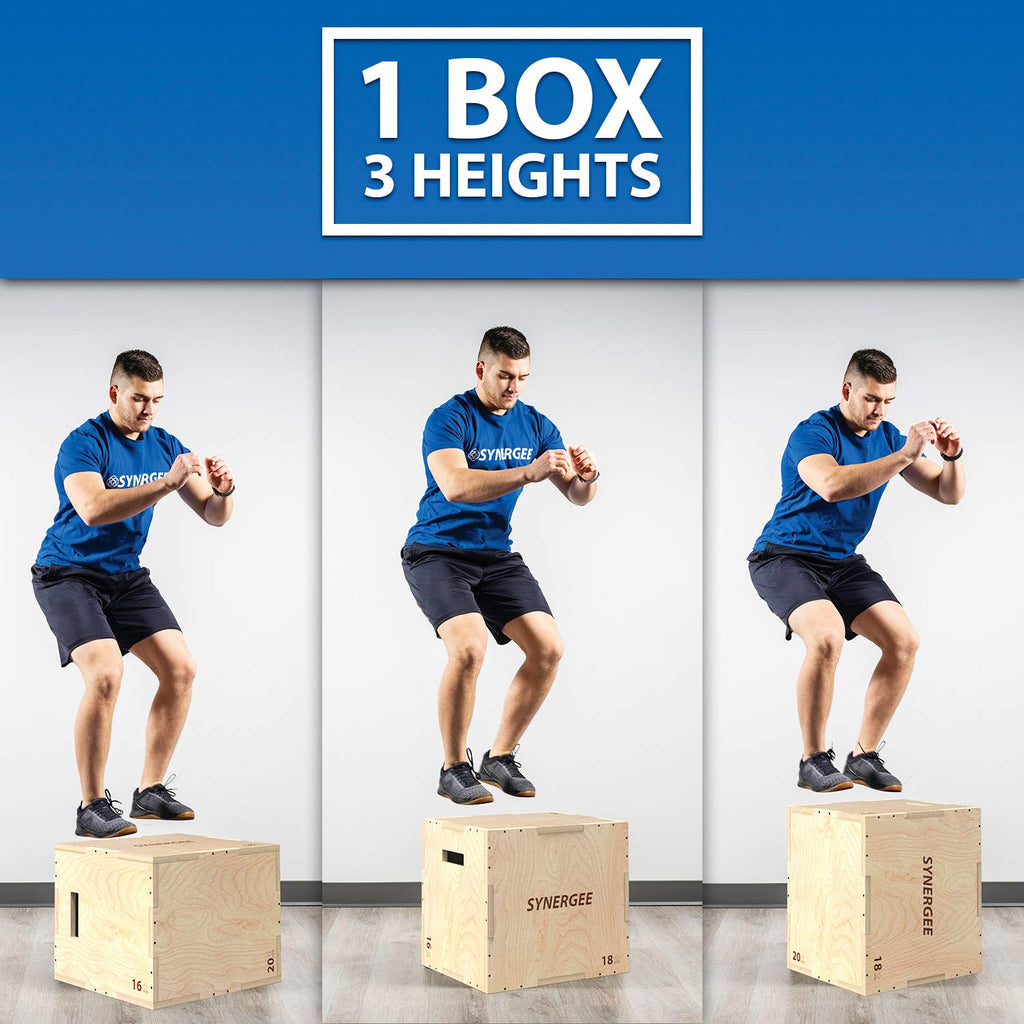 3 in 1 Wood Plyo Box I46154