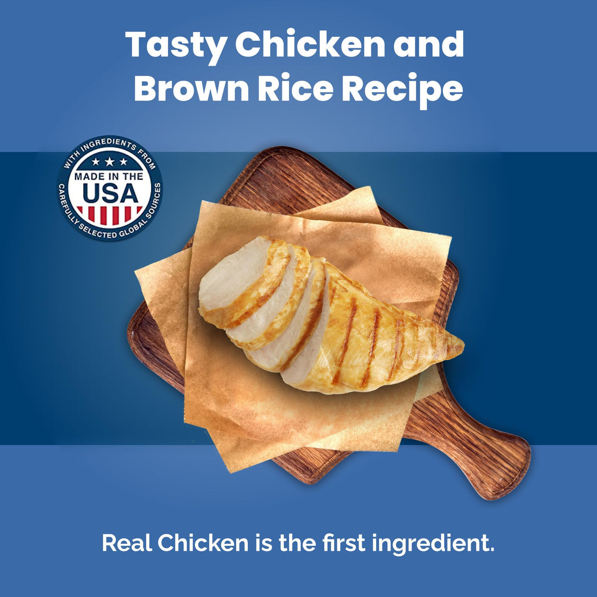 Chicken Adult Dry Dog Food, 4 lb S48705
