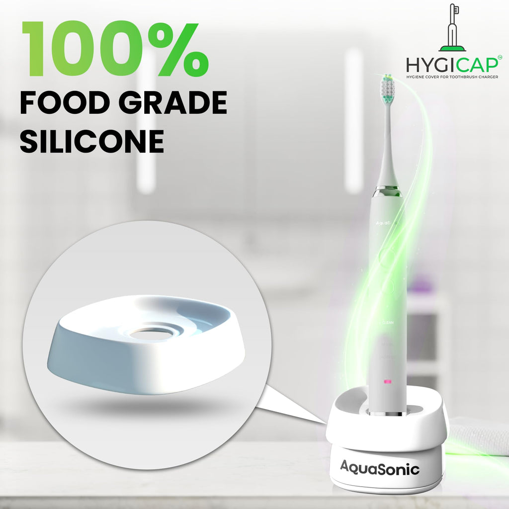 Waterproof Food Grade Silicone Toothbrush Charger Cover 2-Pack T957396
