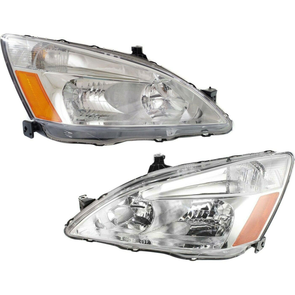 Headlight Left Right Clear Lens G72815