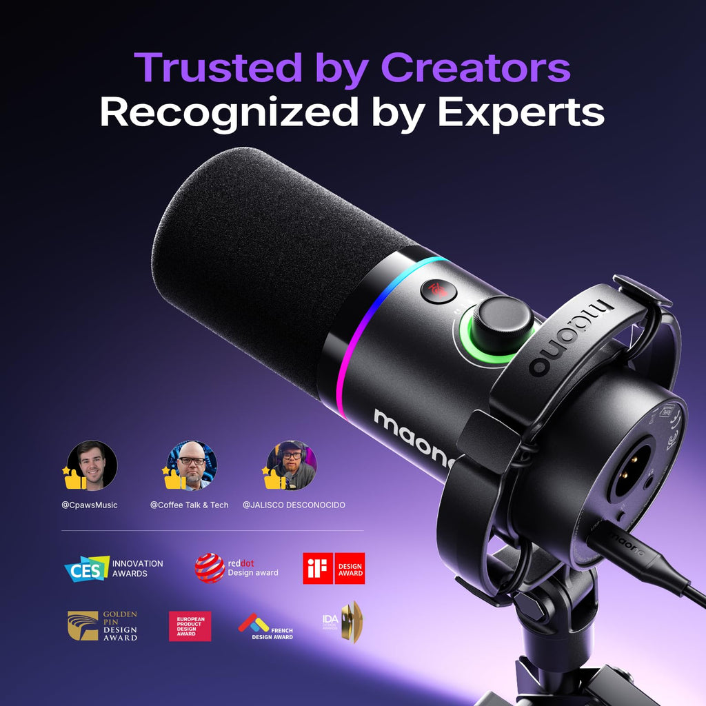 XLR/USB Dynamic Microphone Kit E5494