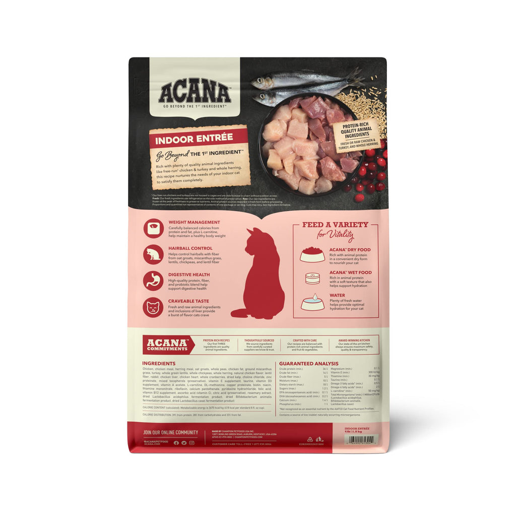 Dry Cat Food Chicken Turkey 4lb Bag T14768