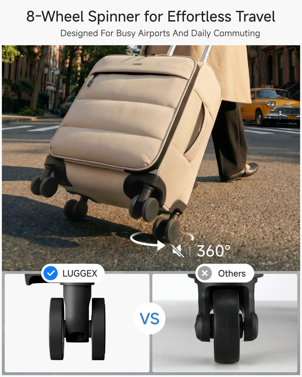 Black Underseat Carry On Bag P1204