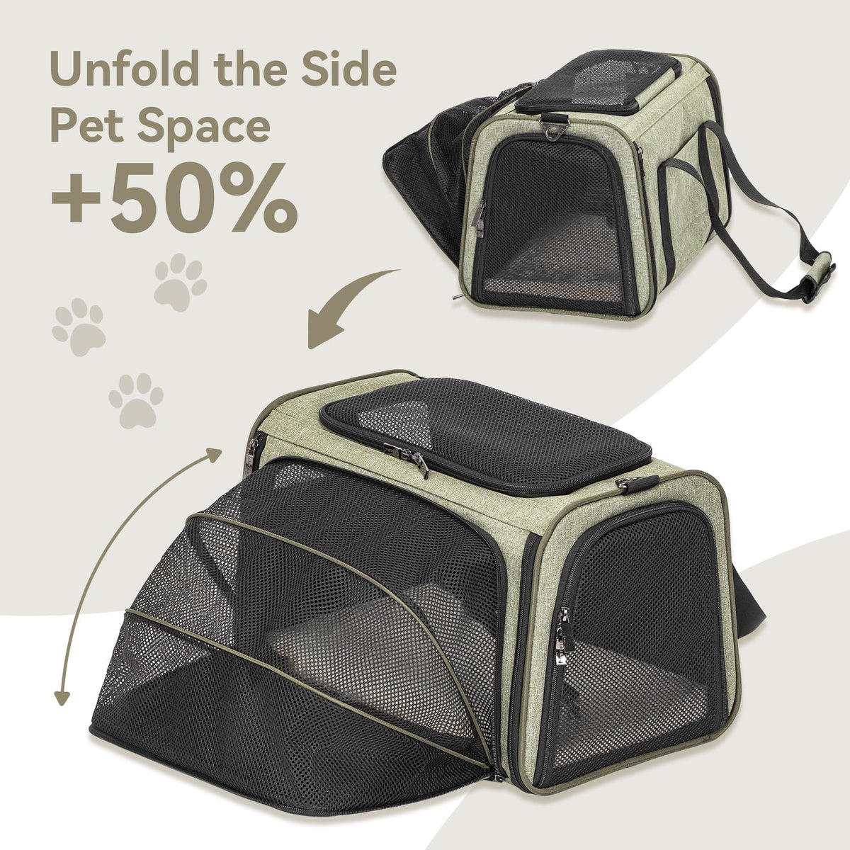 Expandable Cat Carrier A5496
