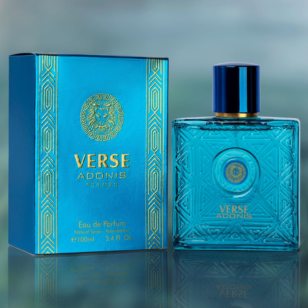 Eau De Parfum for Men 3.4 Fl. Oz. Woody Floral Fruity R8389