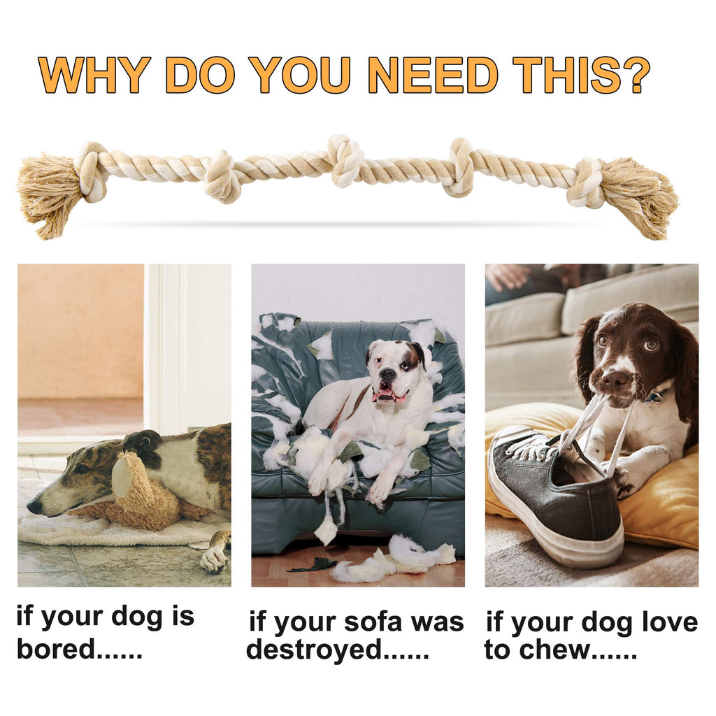 Dog Rope Toys for Aggressive Chewers J64594