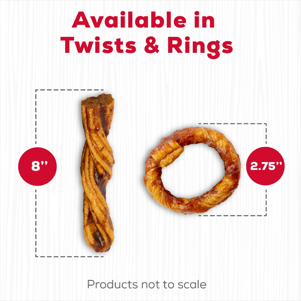 Beef Rings Dog Chews 7 Count P234