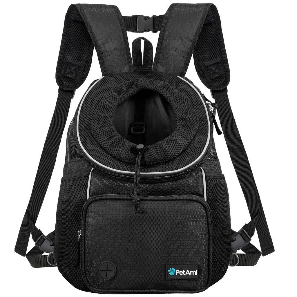 Adjustable Dog & Cat Carrier Backpack, Black Z3331