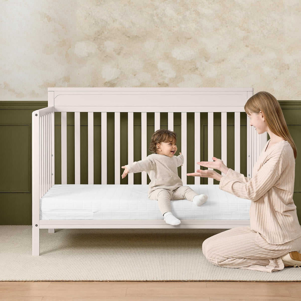Dual Sided Baby Crib and Toddler Mattress Z3274