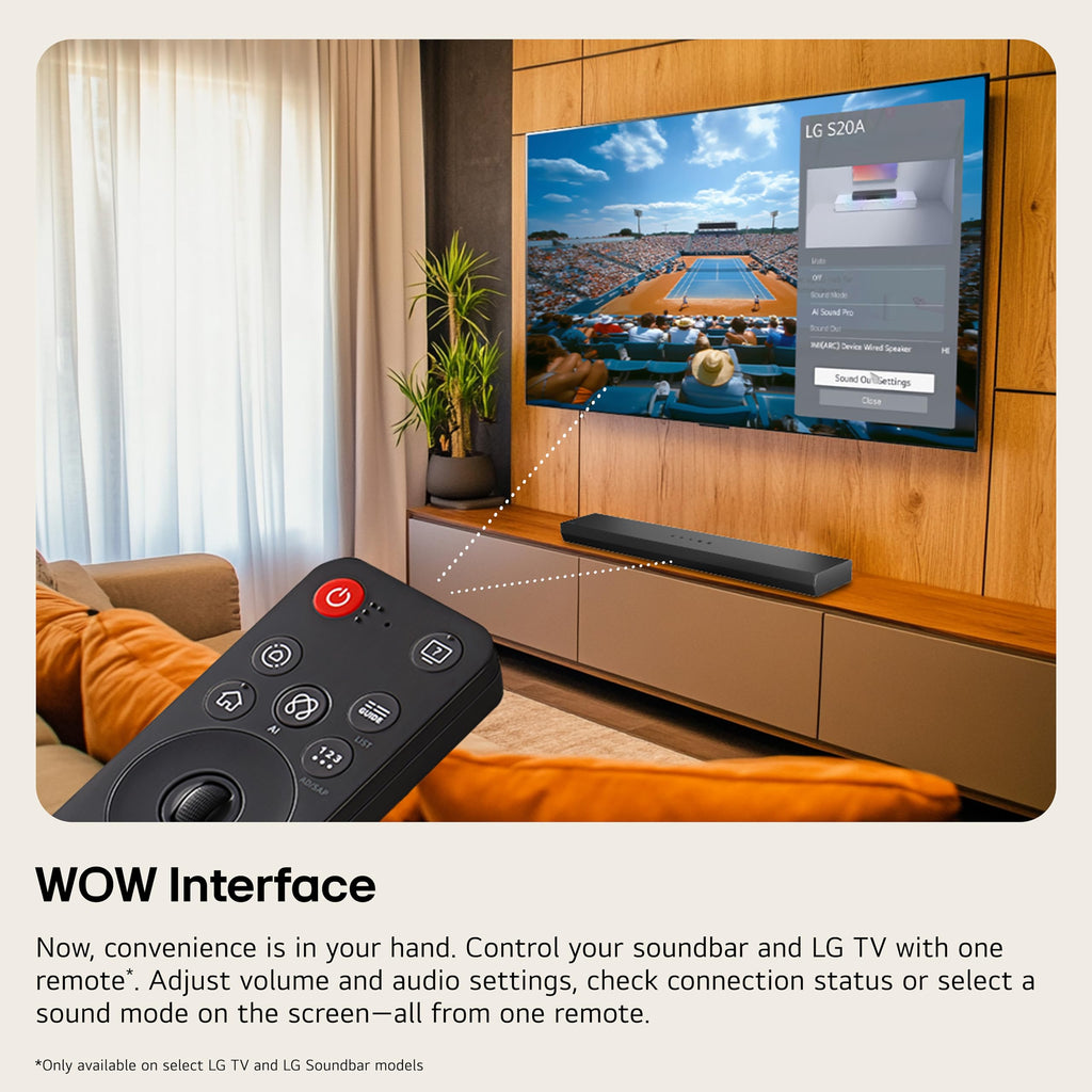 2.1 ch Soundbar with Wireless Subwoofer T993871