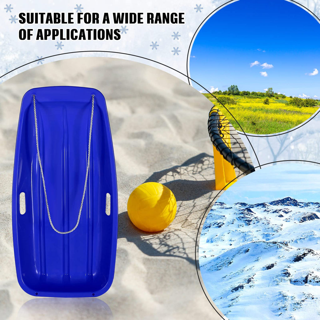 6 Pcs 35 in Plastic Snow Sled G85617