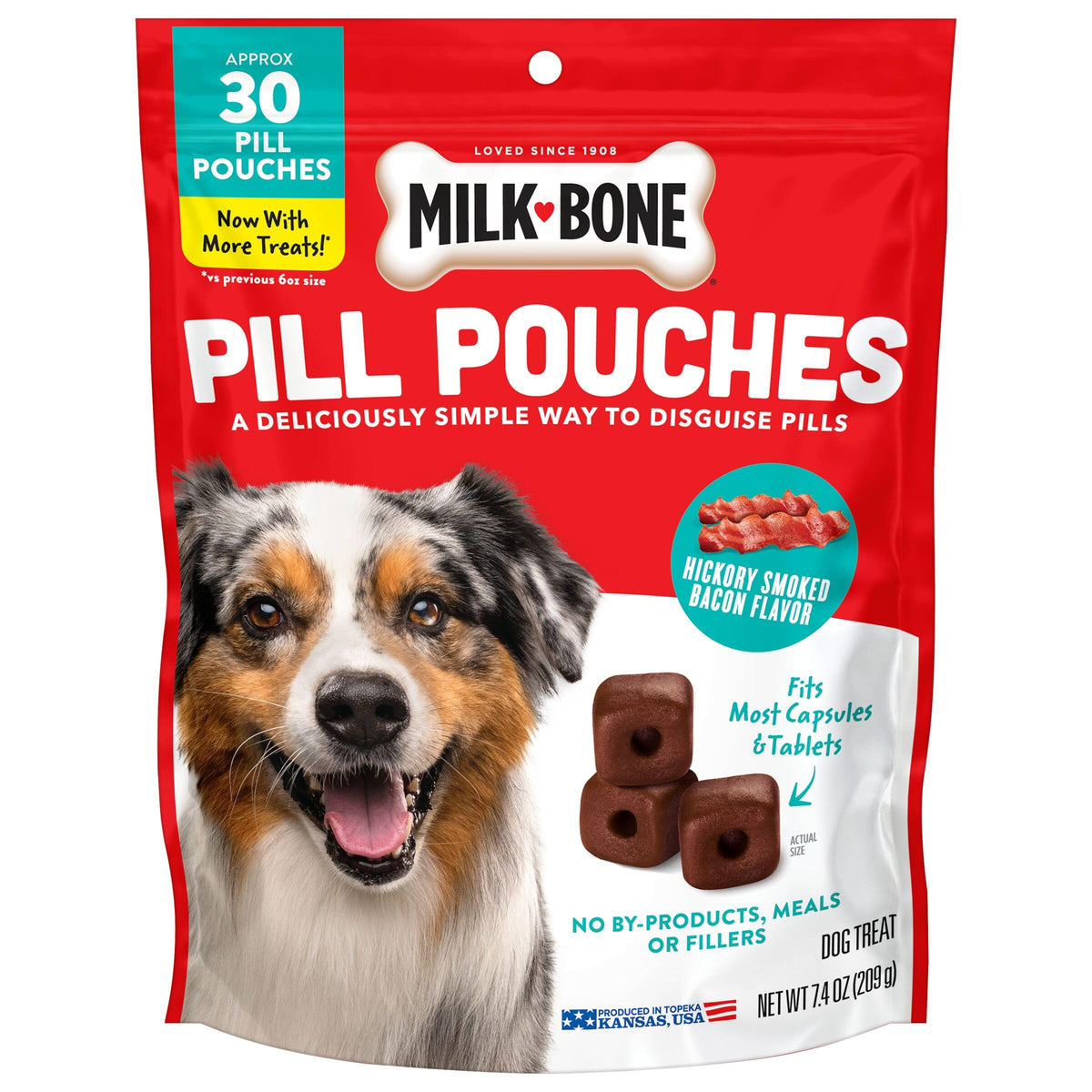 Hickory Smoked Bacon Flavor Pill Pouches V860