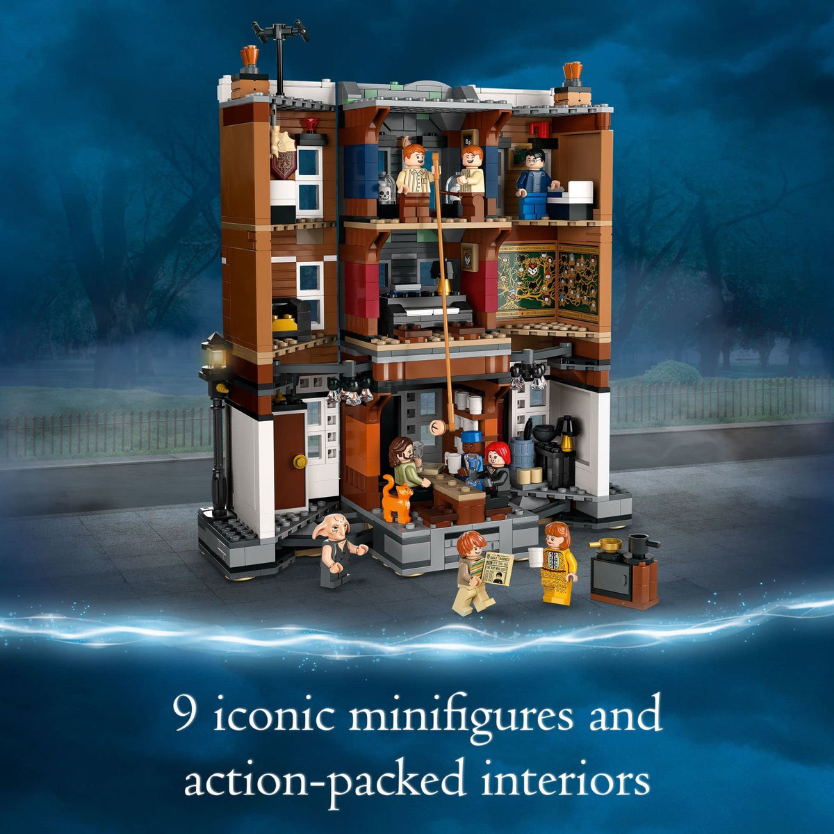 Building Set with 9 Minifigures J3073