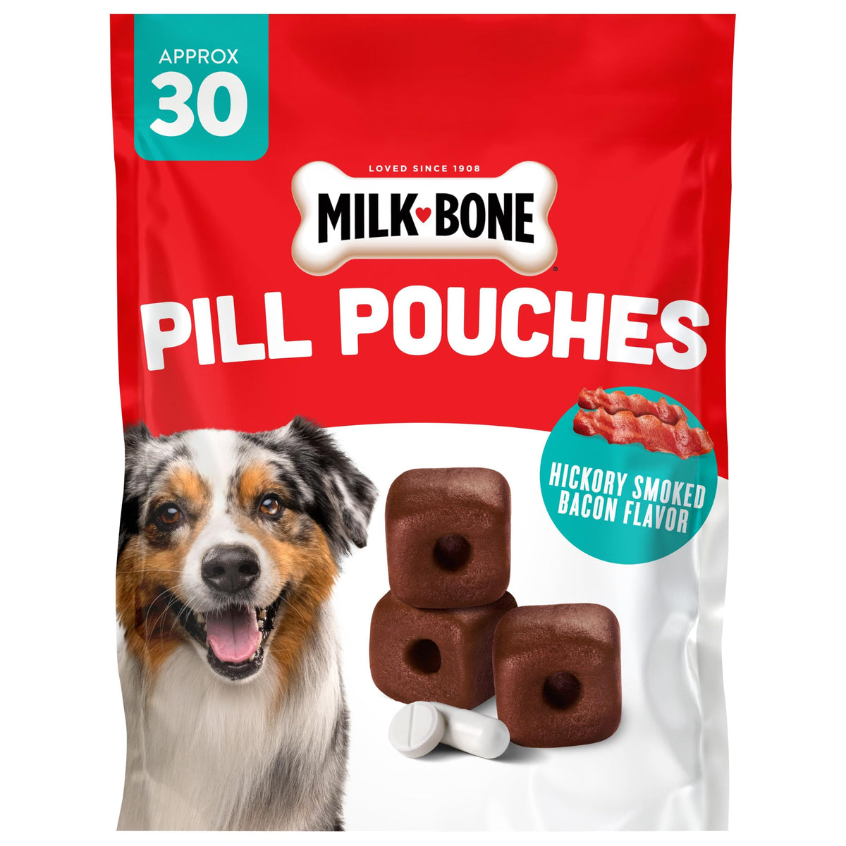 Hickory Smoked Bacon Flavor Pill Pouches V860