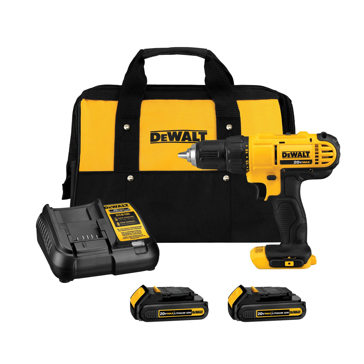 20V Max Cordless Drill Driver Set N997