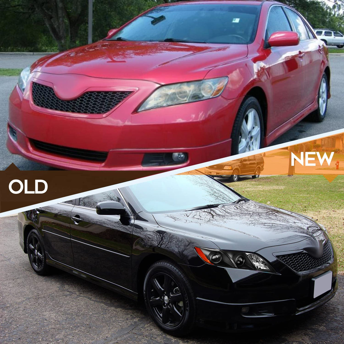 Headlights for Toyota Camry 2007-2009 J853