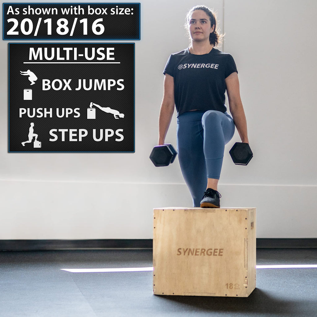3 in 1 Wood Plyo Box I46154