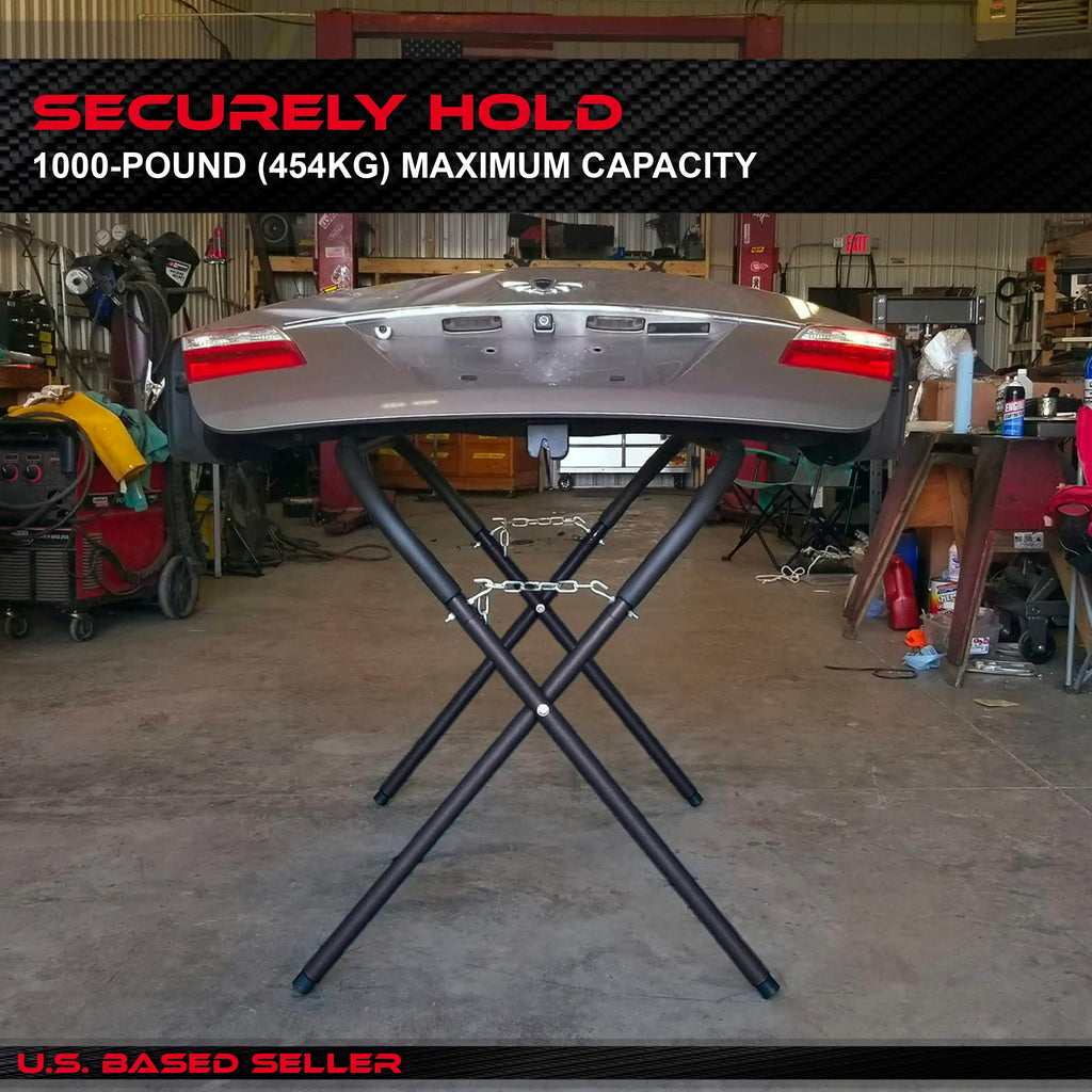Folding Work Stand 2pk 2000lb Capacity Portable Workbench P810
