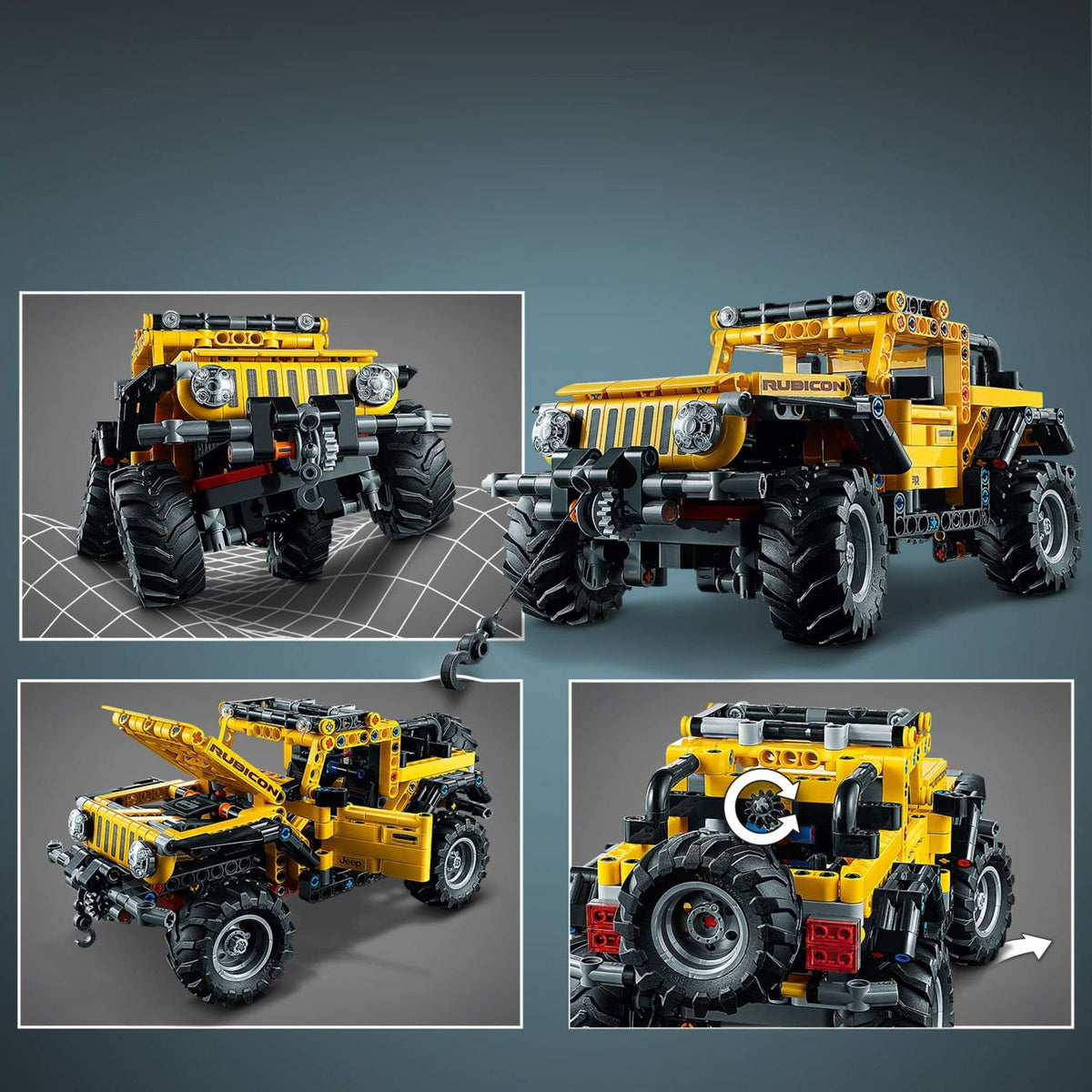 4x4 Off Roader SUV Model Building Kit Y355