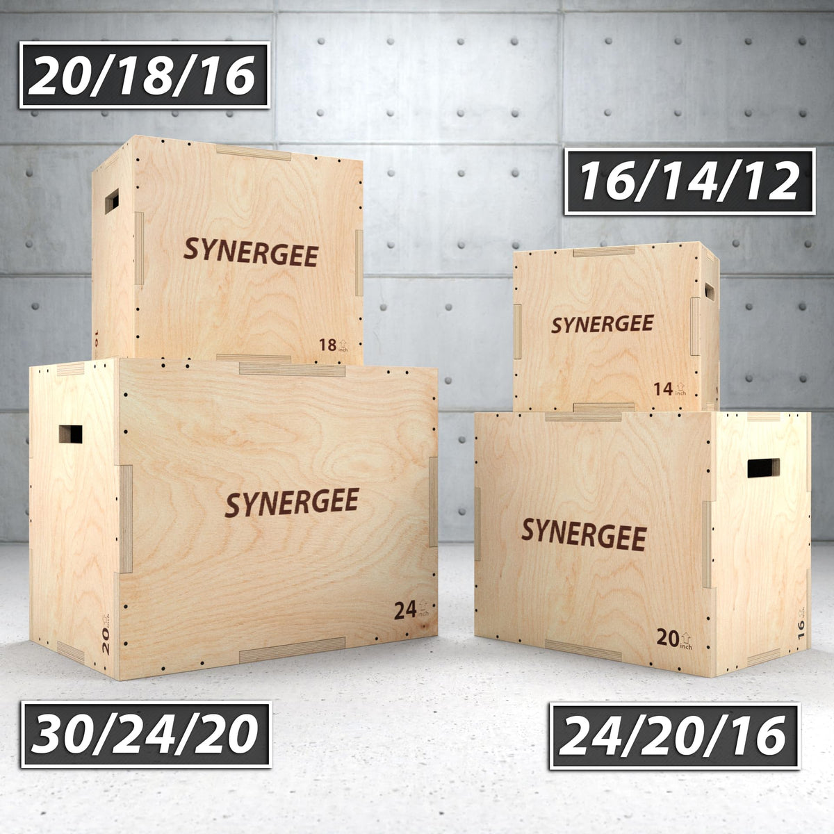 3 in 1 Wood Plyo Box I46154