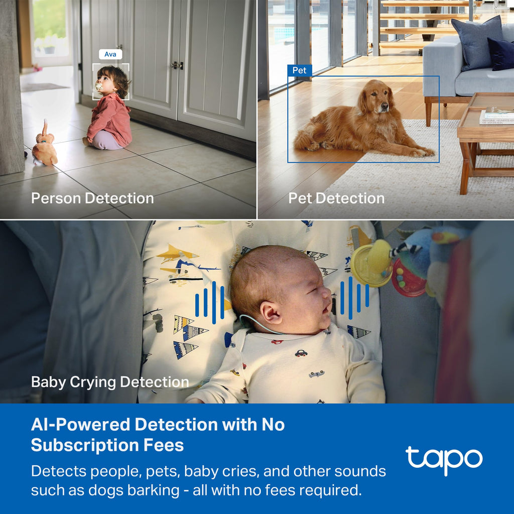 4K Indoor Pan/Tilt Wired Security Camera H9609