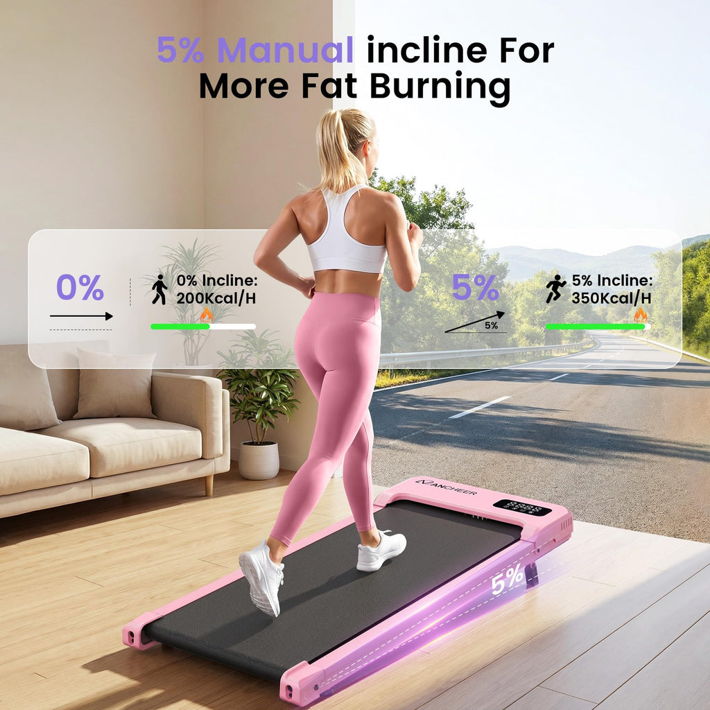 Walking Pad with Incline Treadmill D235177