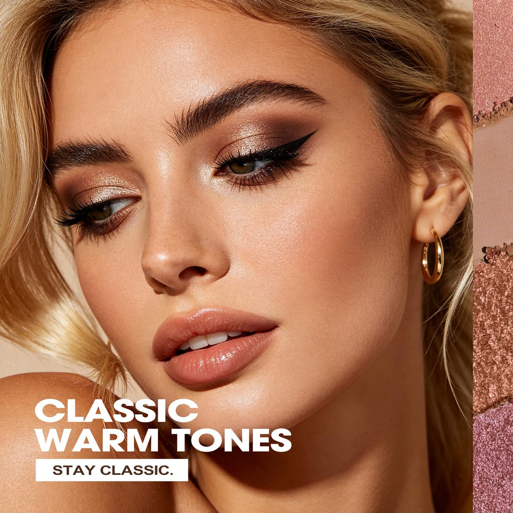 Baked Eyeshadow Palette, Matte & Shimmer Z7010