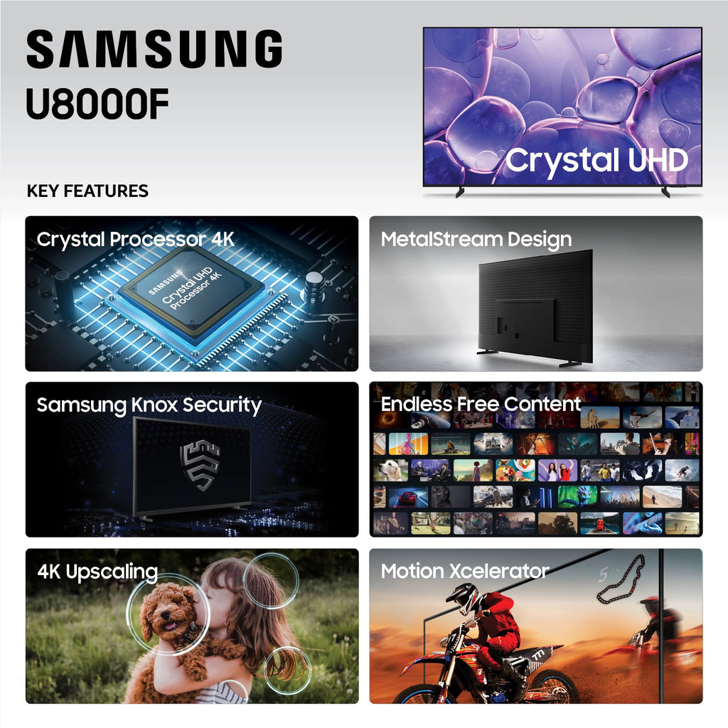 43-Inch Crystal UHD 4K Smart TV D706227
