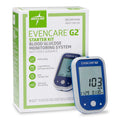 Blood Glucose Monitor Starter Kit with Lancing Device, Lancets, Test Strips, Carrying Case A95341