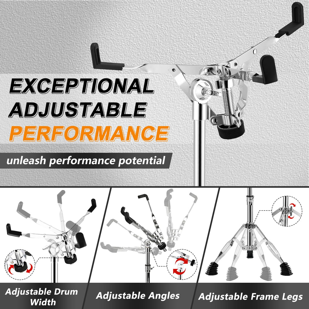 Snare Drum Stand with Drum Sticks Holder D912434