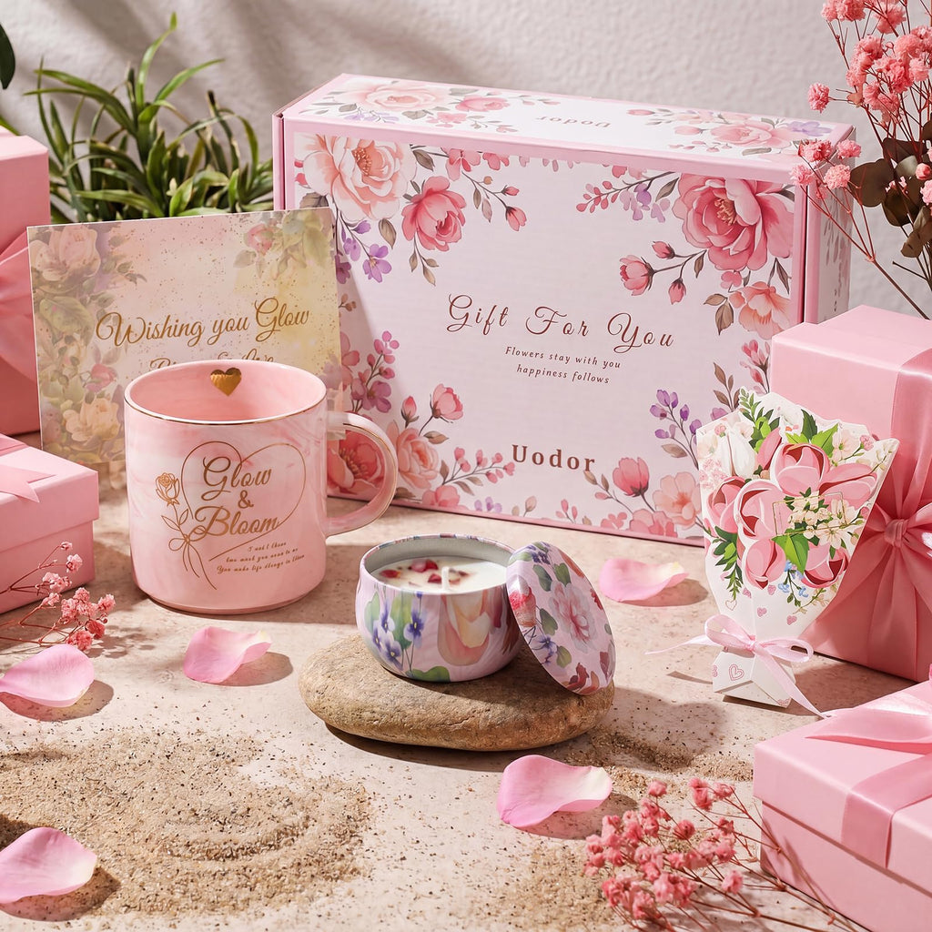 Pink Self Care Gift Basket K63967