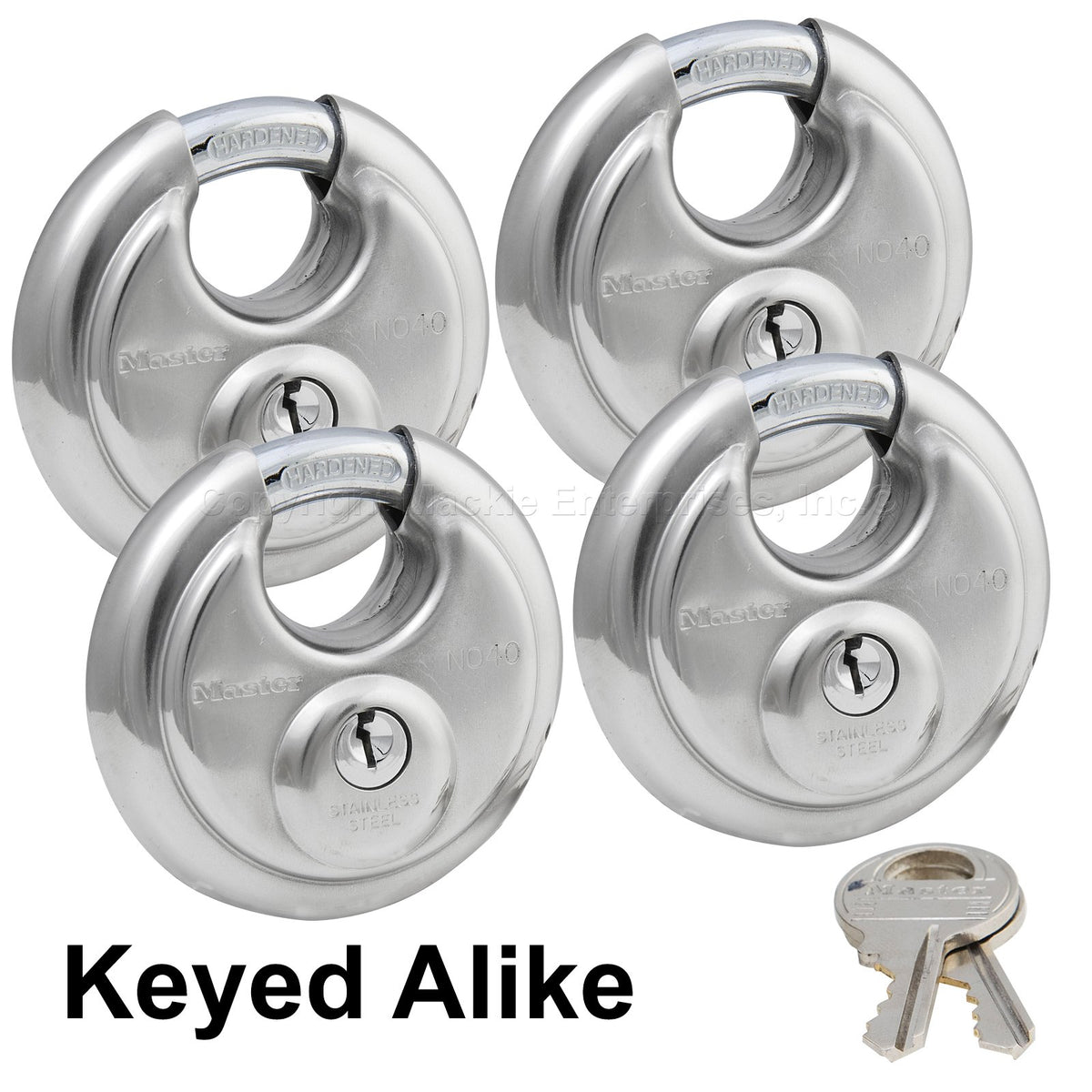 Stainless Steel Keyed Alike Padlocks H678069
