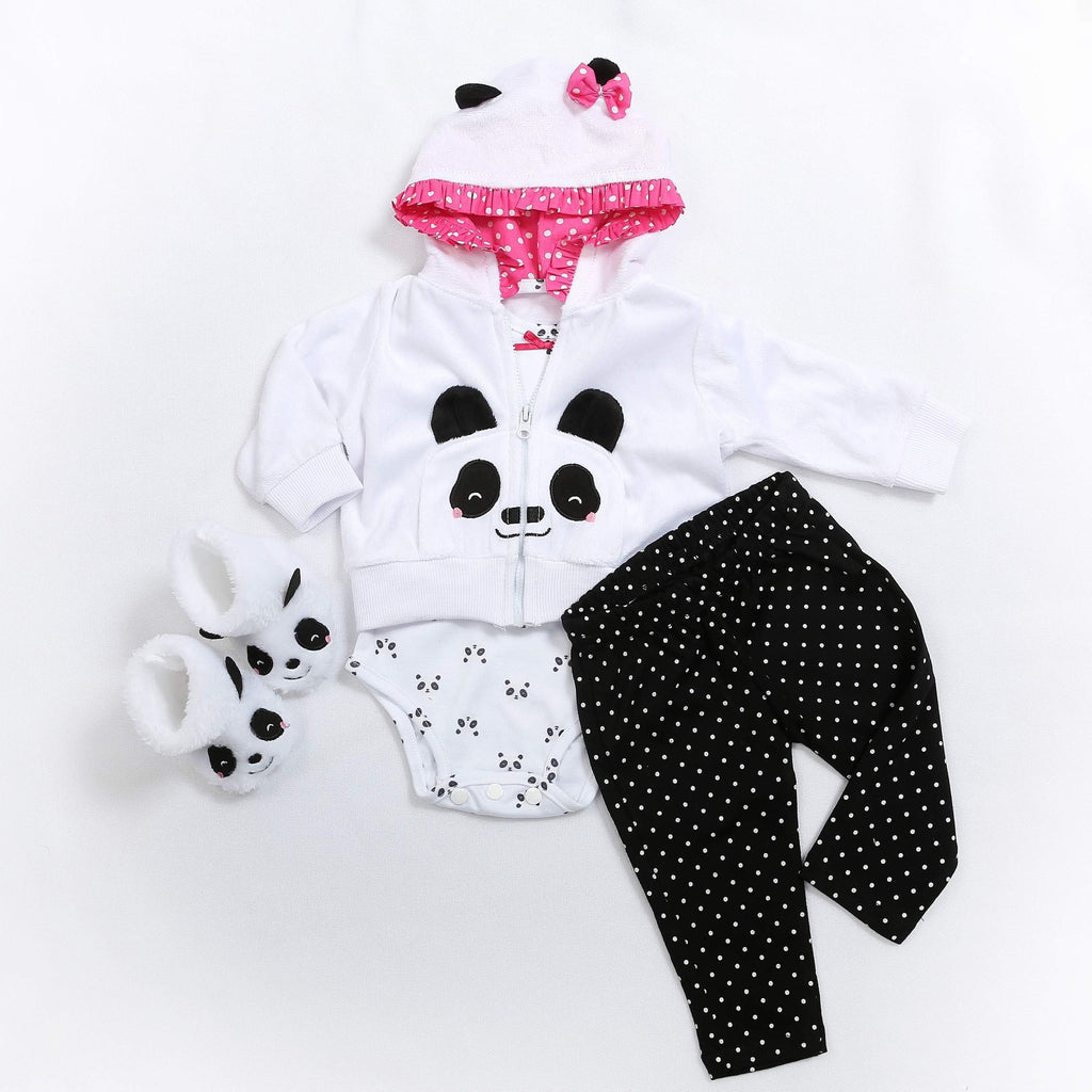 Reborn Baby Doll Clothes 4 Pcs V9246