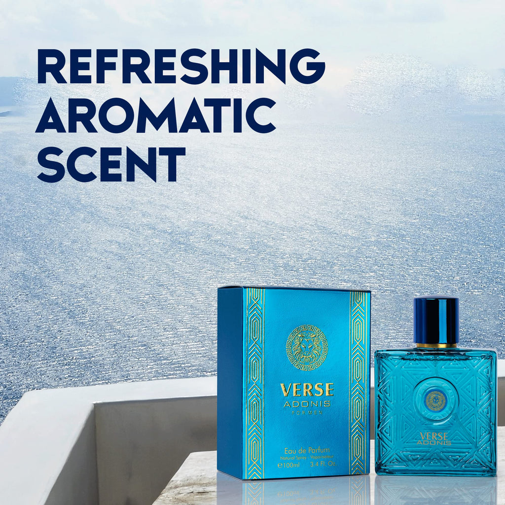 Eau De Parfum for Men 3.4 Fl. Oz. Woody Floral Fruity R8389