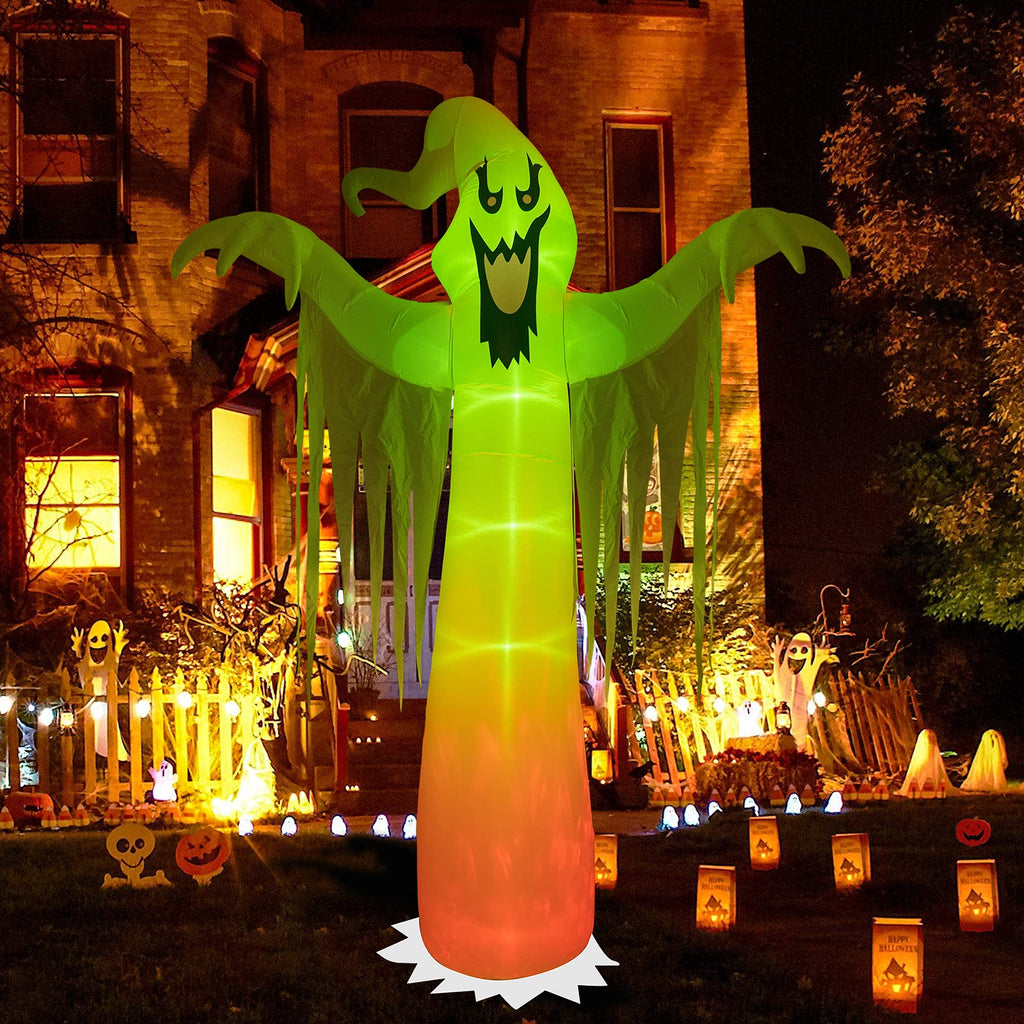 9 FT Halloween Inflatables with Built-in LED Lights B122405